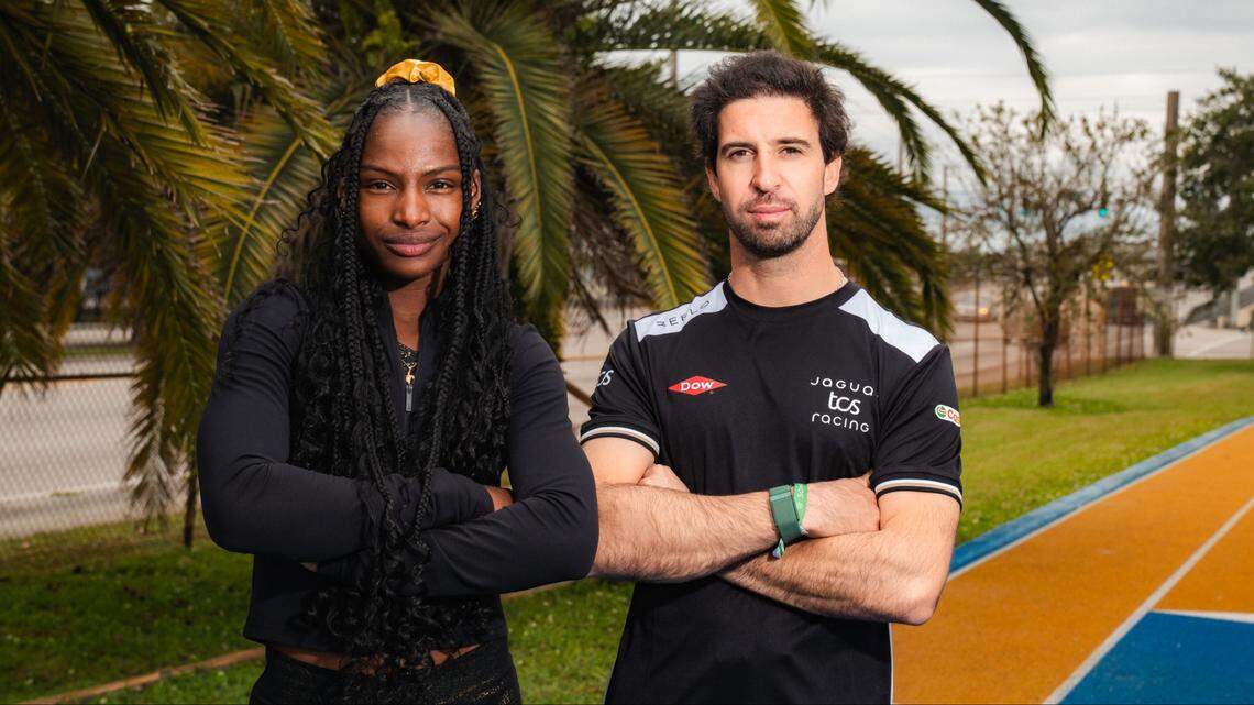 A Miami Olympic gold medalist and a Formula E champion talk about speed