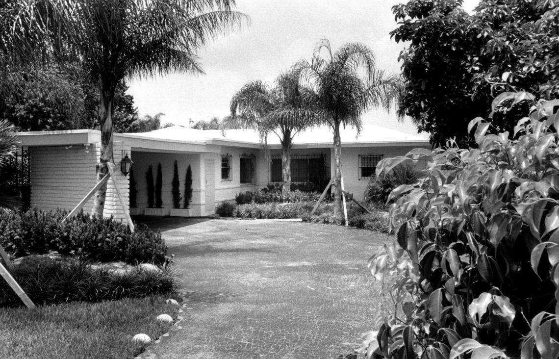 The former Nixon retreat at 500 Bay Lane, Key Biscayne