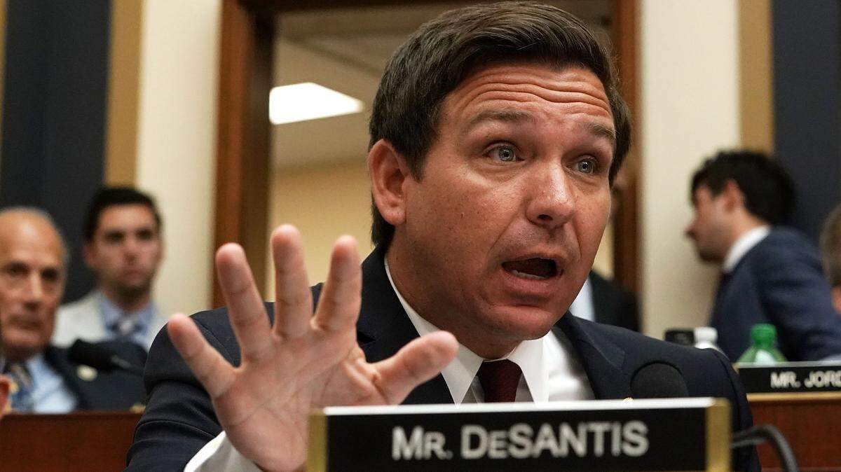 U.S. Rep. Ron DeSantis speaks during a hearing before the House Judiciary Committee on June 28, 2018, on Capitol Hill in Washington, D.C.