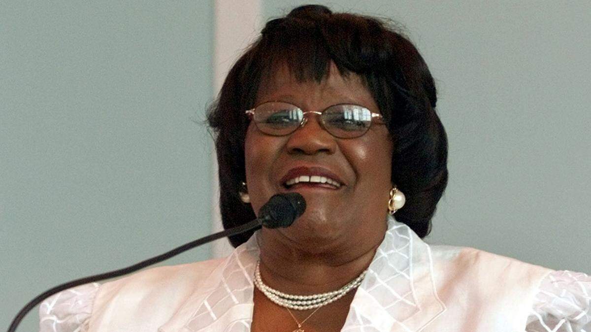 Carrie Meek had a distinguished career in both the Florida Legislature and the U.S. Congress.