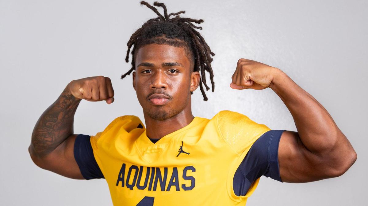 St. Thomas Aquinas senior running back Jordan Lyle returns as one of the leaders of the Raiders’ push to win a state-record fifth consecutive state championship and possibly a national title as well.