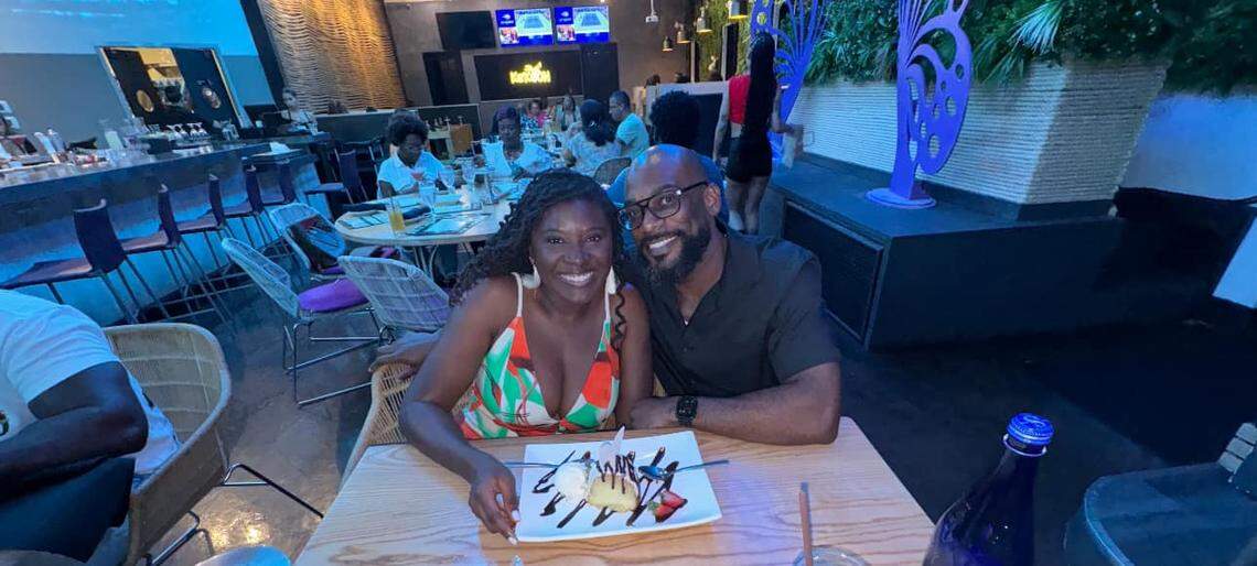 An arrest report says Coral Springs Vice Mayor Nancy Metayer Bowen (left) was found shot dead in her home. Her husband, Stephen Bowen (right), is charged with murder.