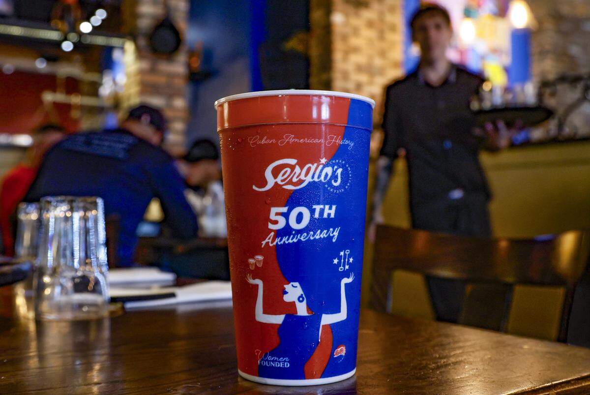 Sergio's Family Restaurant chain is celebrating it's 50th Anniversary in Miami, Florida, on Wednesday, September 24, 2025. 