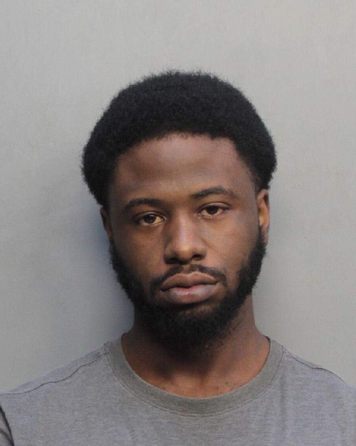 Jahsie Mahoney in his Miami-Dade Corrections mugshot