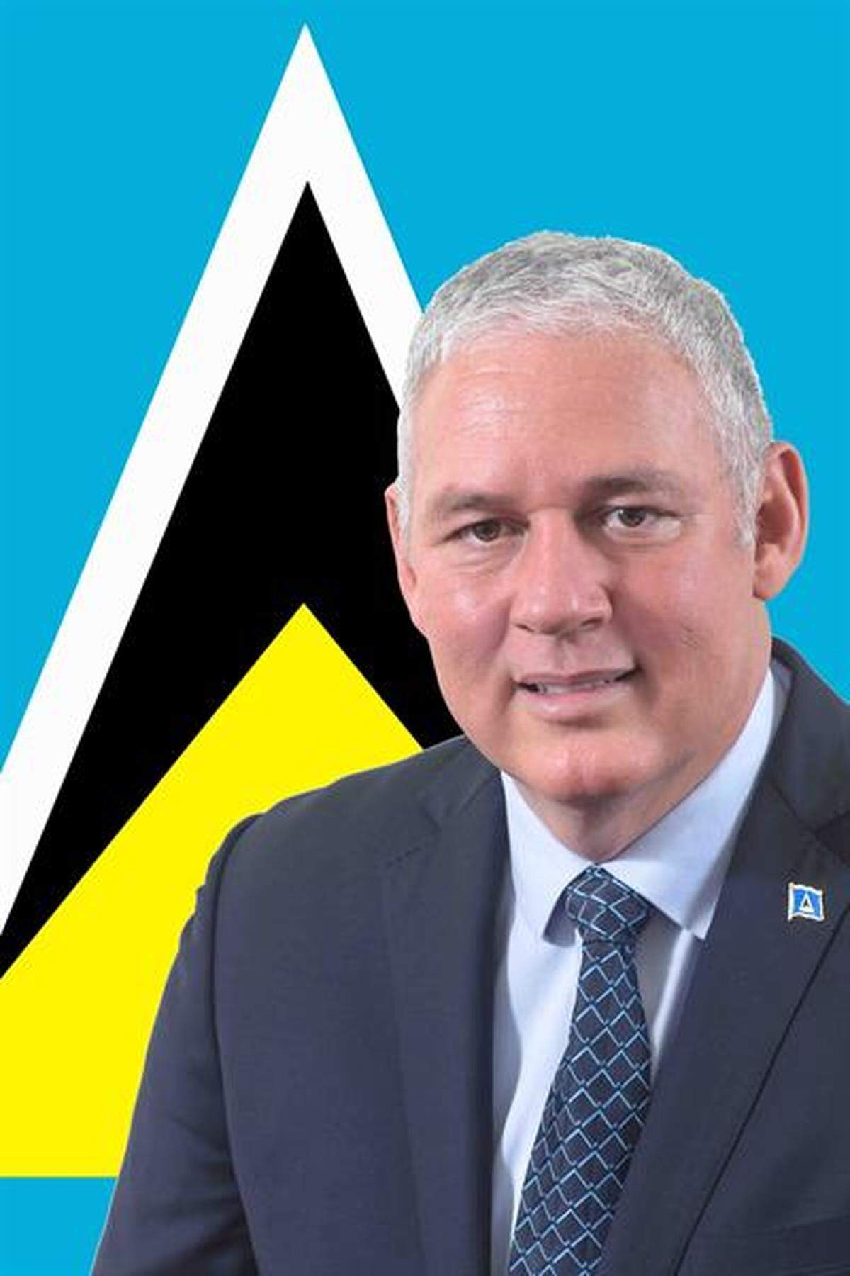 Allen Chastanet, prime minister of St. Lucia. 
