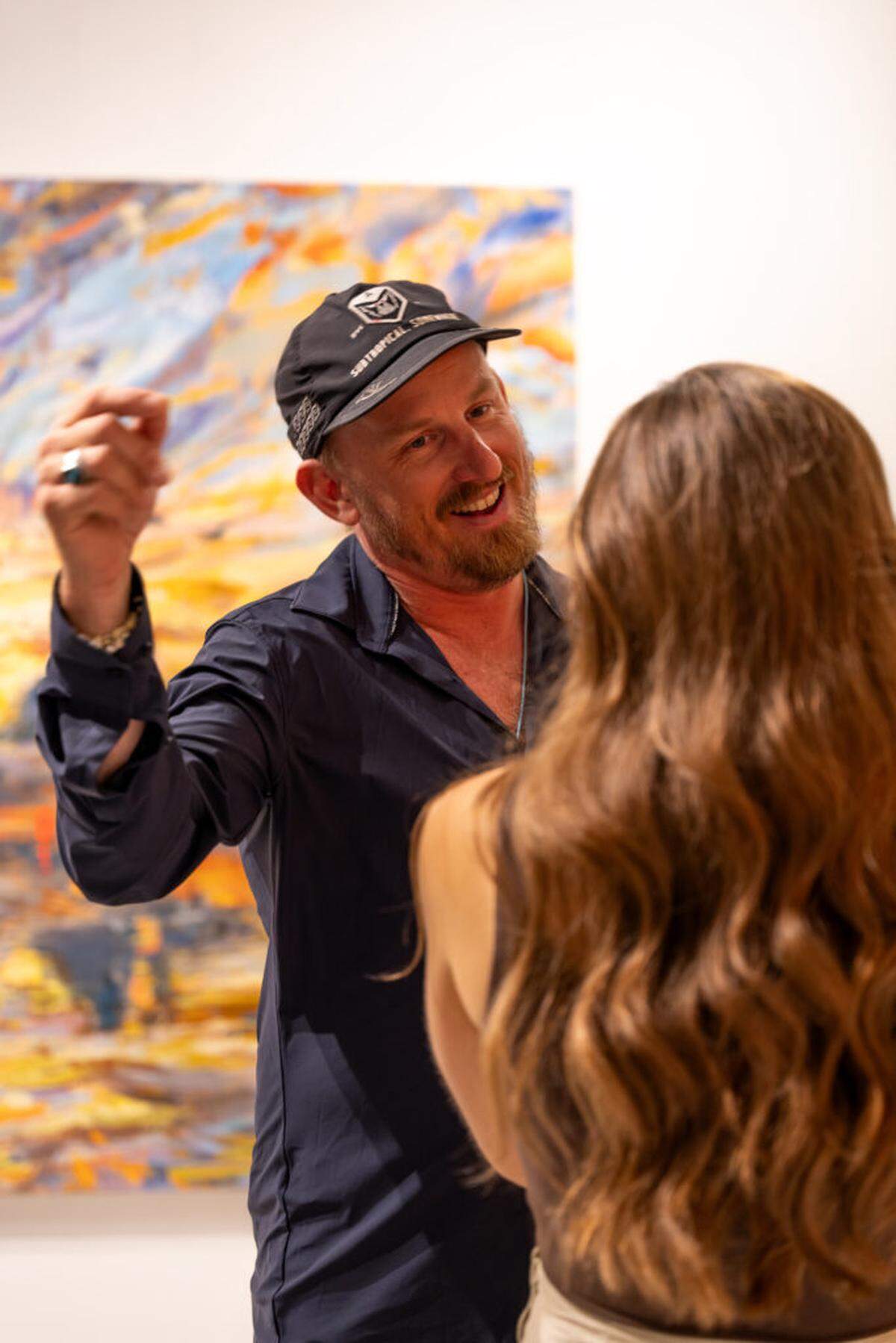 Artist Magnus Sodamin arrived to Miami in 1998 from New York and often ventures into the Everglades to paint en plein air.