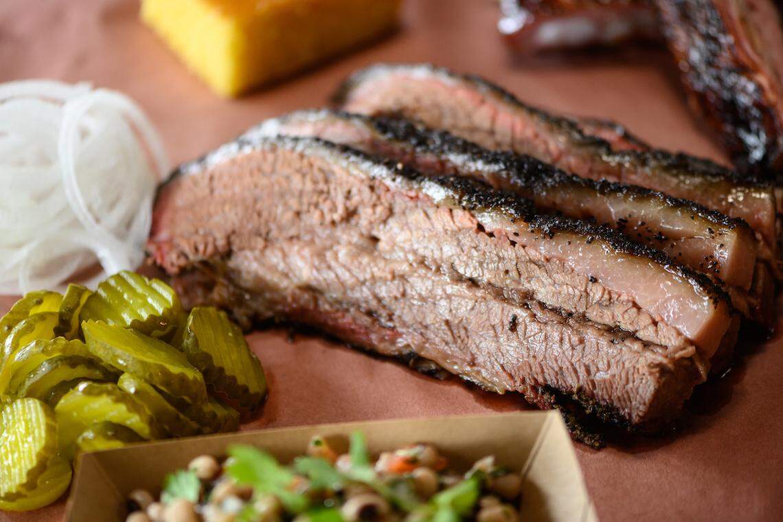 Brisket at Hometown Bar-B-Cue Miami
