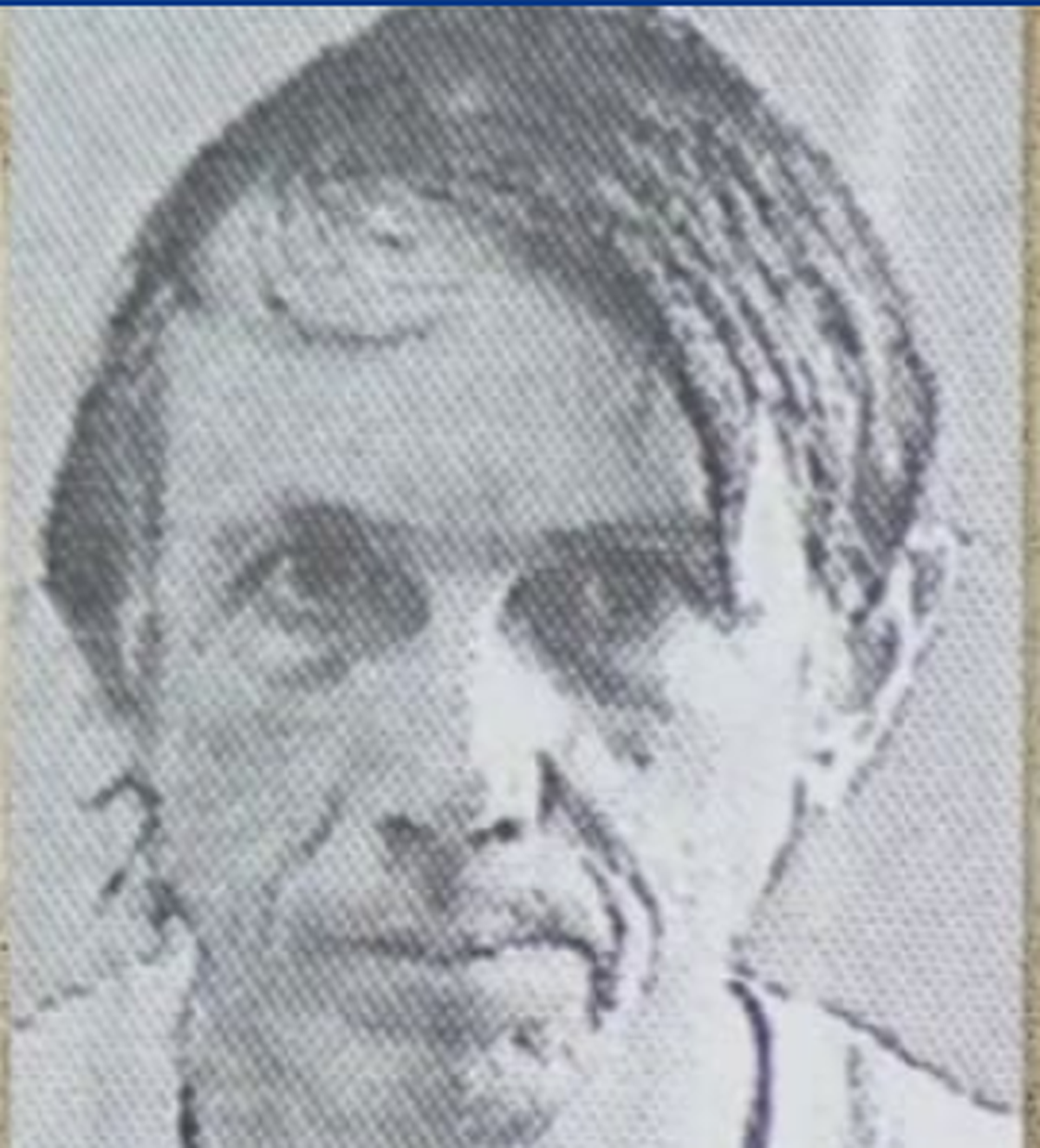 After his hospitalization for mental illness, Warren Barrett did not like to have his photograph taken, his family says. This is a rare image of him in his later years before he was killed by another patient at Northeast Florida State Hospital.