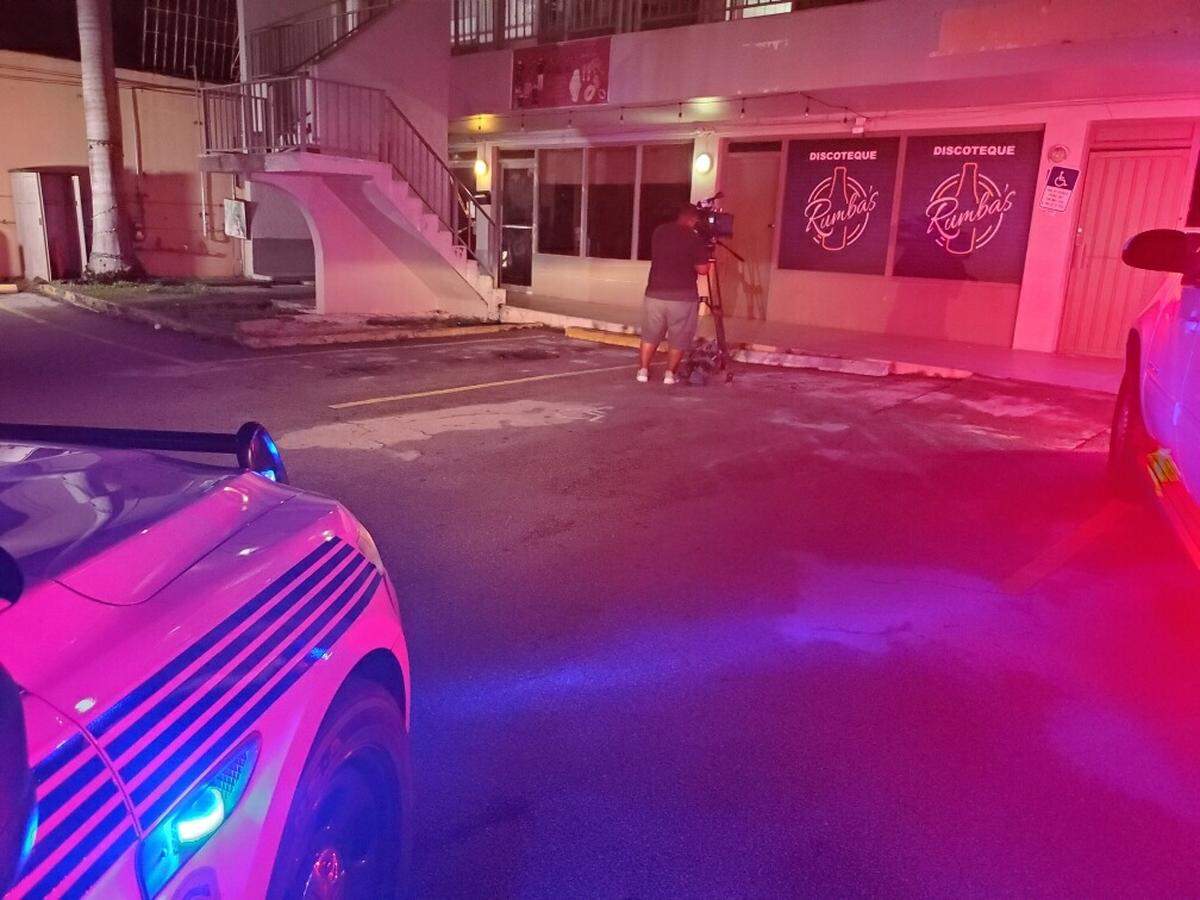 Rumbas, 4545 Northwest Seventh St., went up in flames early Thursday morning. It may have been arson, according to Miami Fire Rescue.