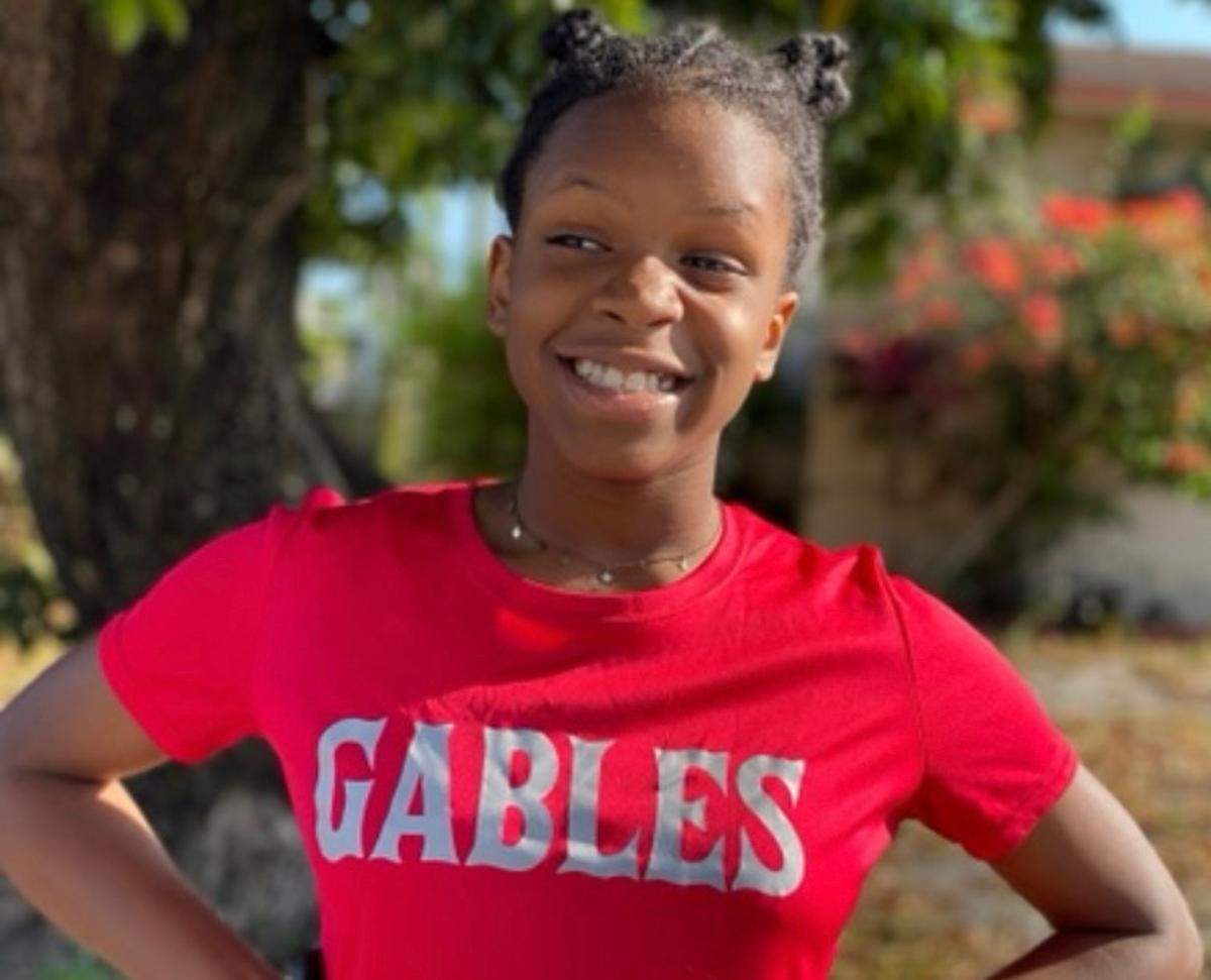 Christy Concepcion, a softball player at Coral Gables High, did fielding drills in her yard and left social media to cope.
