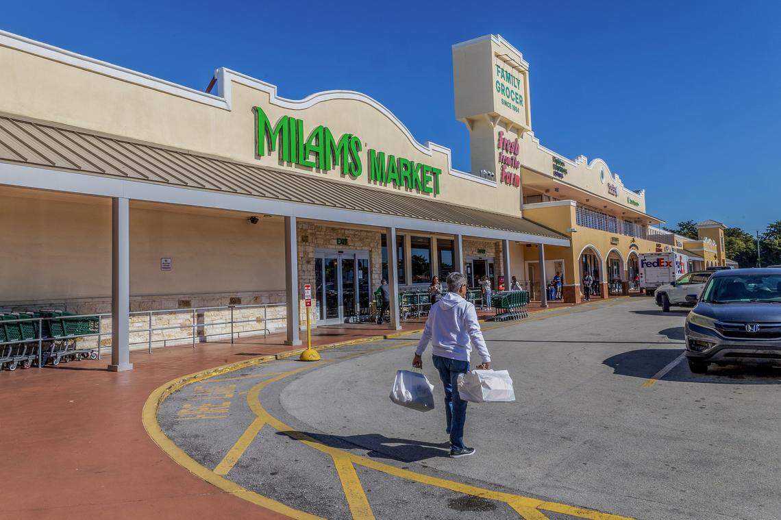 View of the Milam’s Market at the Red Bird Shopping Center on Wednesday, Dec. 31, 2025.