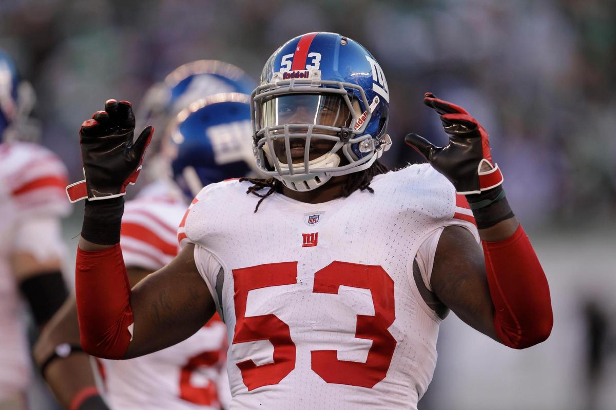 Greg Jones, when he was with the New York Giants