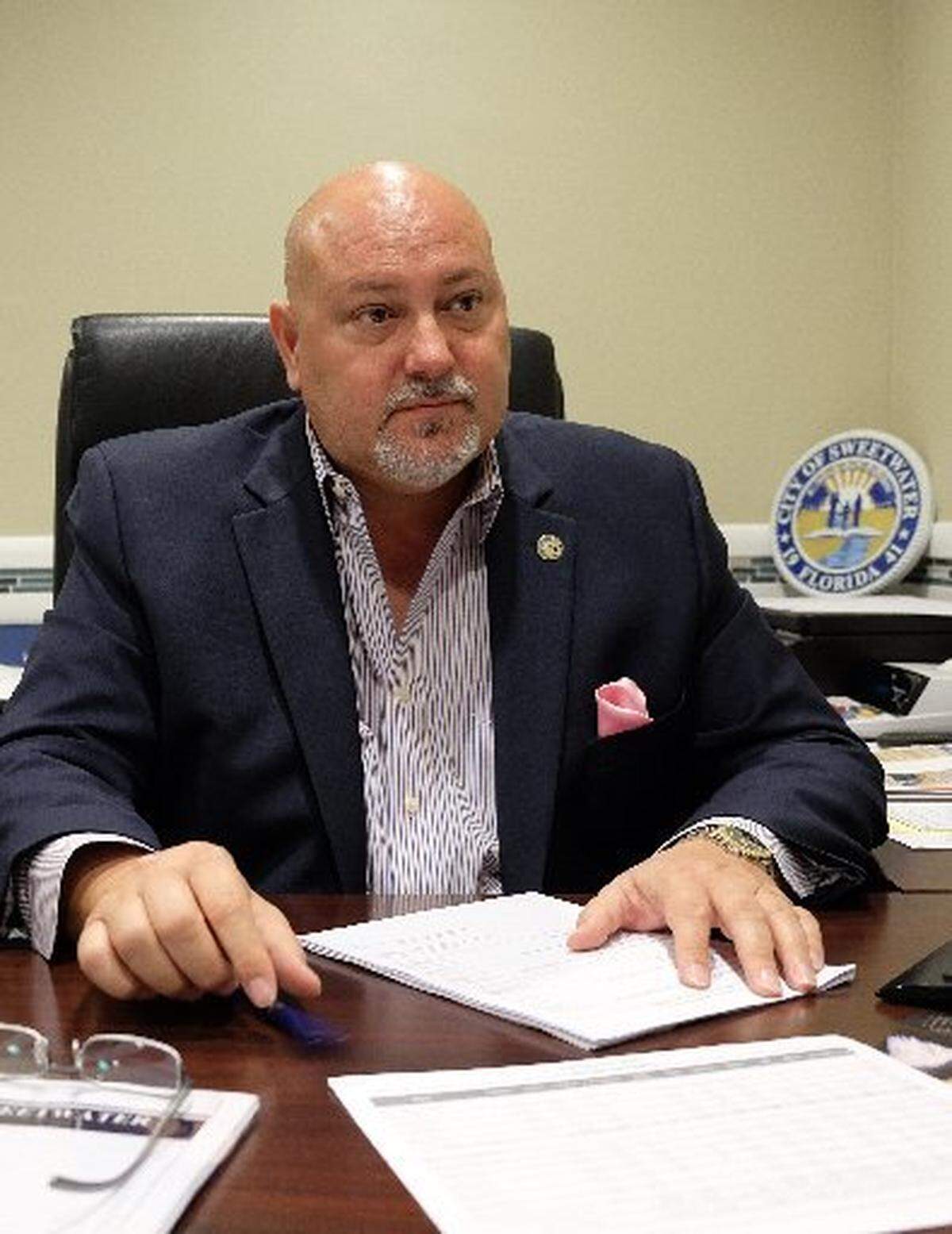 Sweetwater Mayor Orlando Lopez still has ambitious plans for his city despite the fall of the bridge that would have linked it to Florida International University’s campus.
