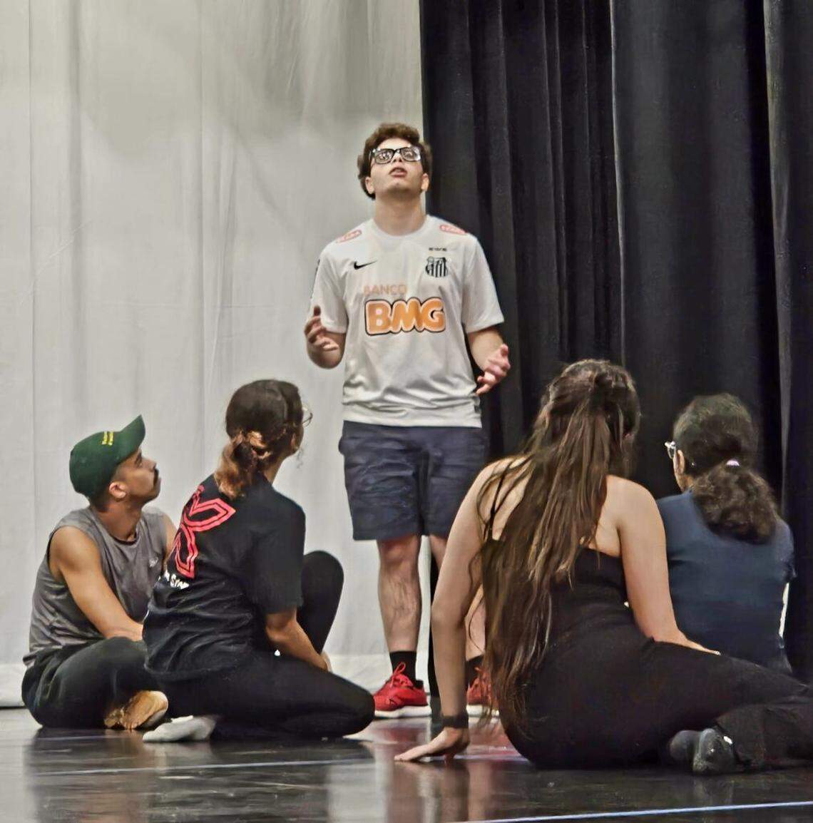 Kaleb Duarte, 15, a finalist in this year’s Piano Slam exploring the theme “Searching for Home,” performs a poem that moves between Spanish and English, tracing his journey from Cuba to Miami.