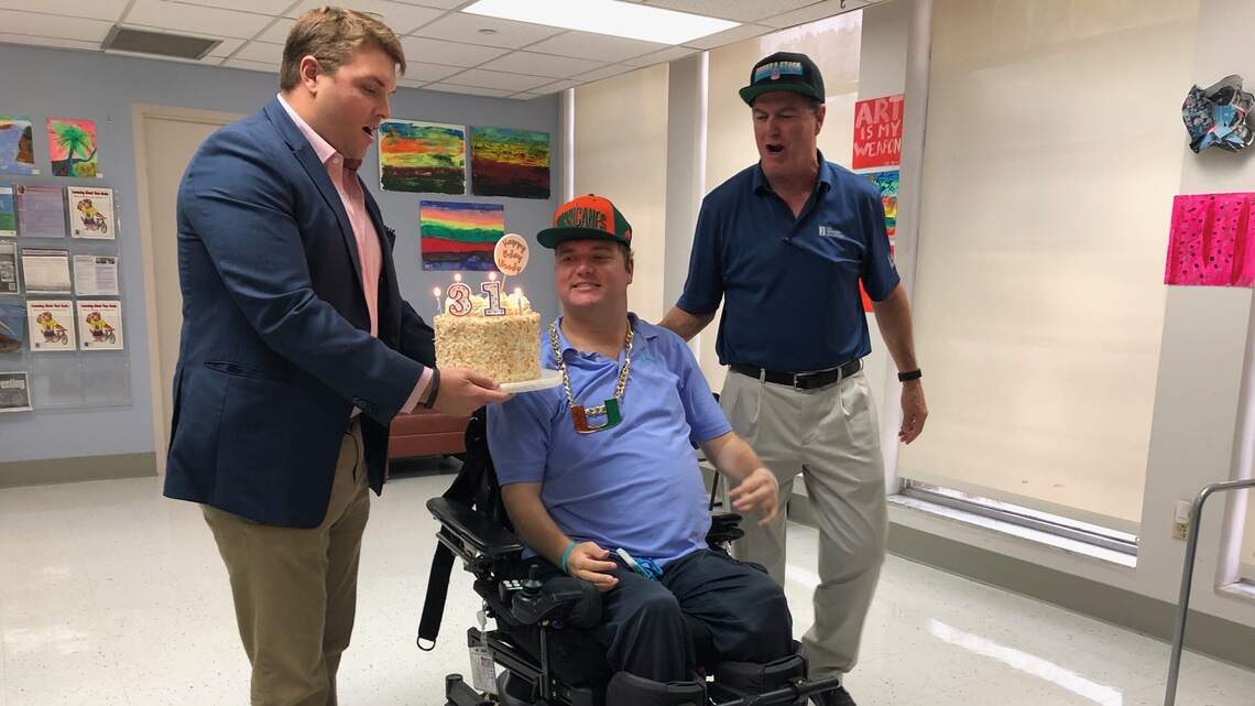 He was paralyzed in a college rugby game. His family now helps others who’ve been injured