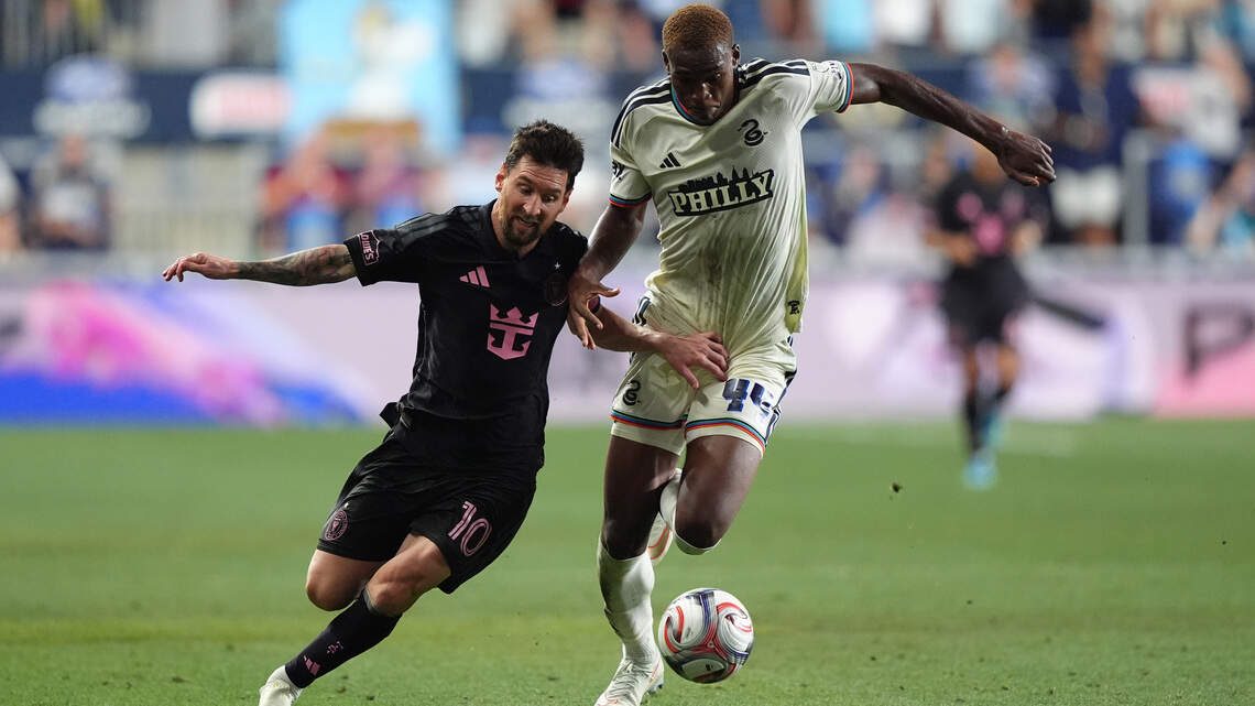 Messi scores, Inter Miami settles for tie as red cards mar game vs. Philadelphia