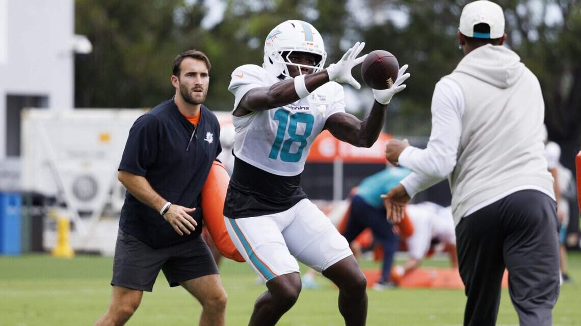 Dolphins receiver Chris Bell is used to defying the odds