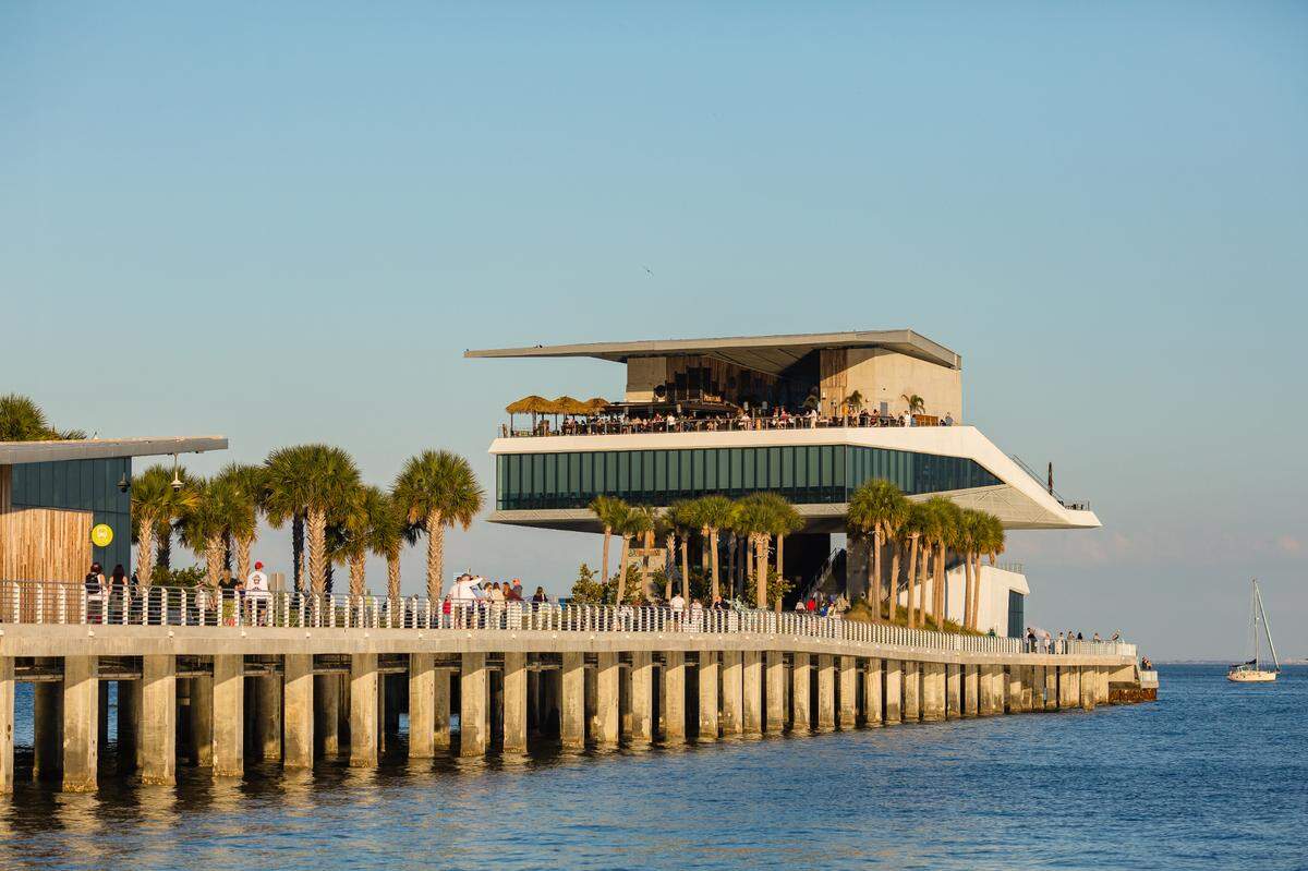 Everyone will love a stroll along the iconic St. Pete Pier.