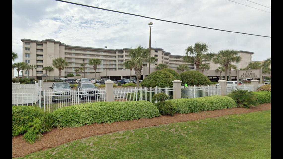 A man fell to his death from the balcony of a 7-story condo building on the Florida Panhandle, according to the Okaloosa County Sheriff’s Office.
