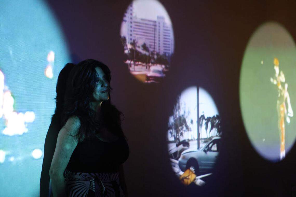 Video artist Julia Zurilla at DORCAM.