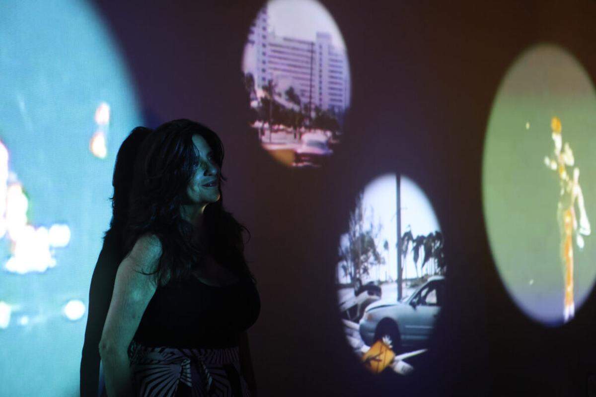 Video artist Julia Zurilla at DORCAM.