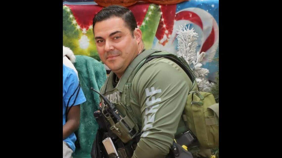 The deputy who was killed has been identified as Cpl. Elio Diaz with the Charlotte County Sheriff’s Office.