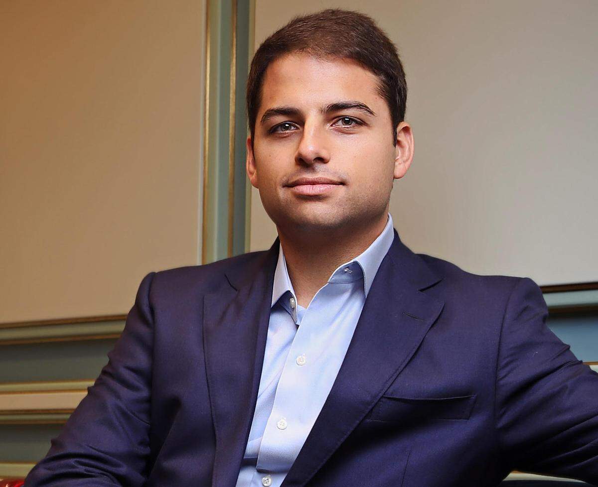 Jamie Reuben, 33, is taking an active role in the family business started by his father, David, and his uncle Simon. The family is based in the U.K. and has an estimated worth of $22.45 billion.