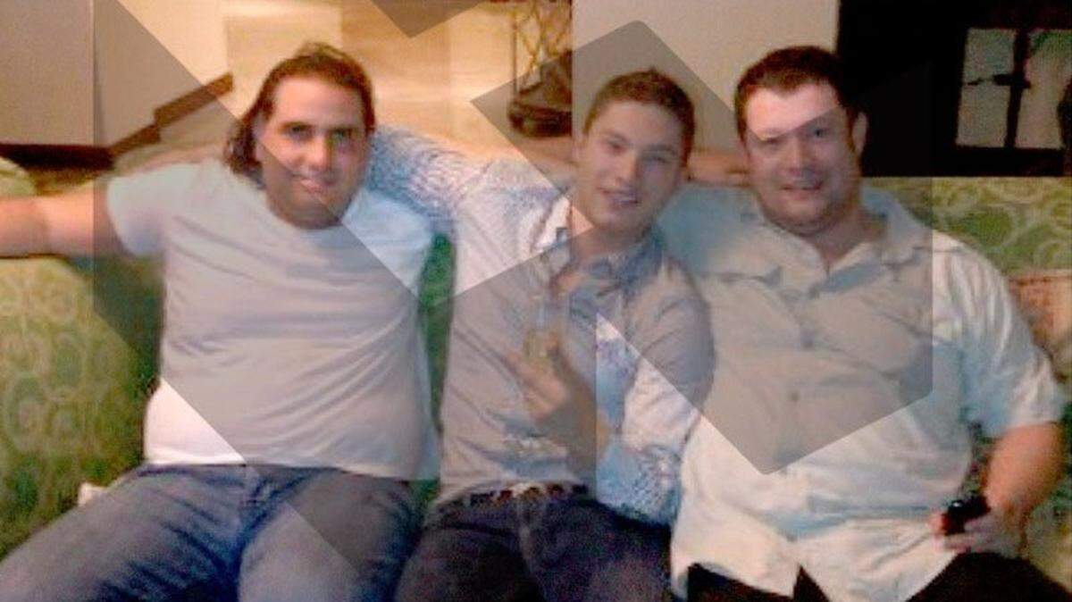 Colombian businessmen Alex Saab, left, and Alvaro Pulido Vargas, right, are pictured in this Armando.info photo.