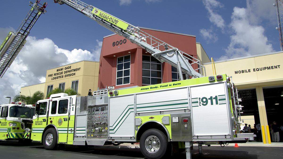 Miami-Dade Fire Chief Alfie Hernandez, Jr., Battalion #13 B, Kendall, will be one of 33 Kendall-area Miami-Dade police, fire rescue and paramedics honored Tuesday evening by the Kendall Federation of Homeowners Association. Pictured is Station No. 13 at 6000 SW 87th Ave in East Kendall.