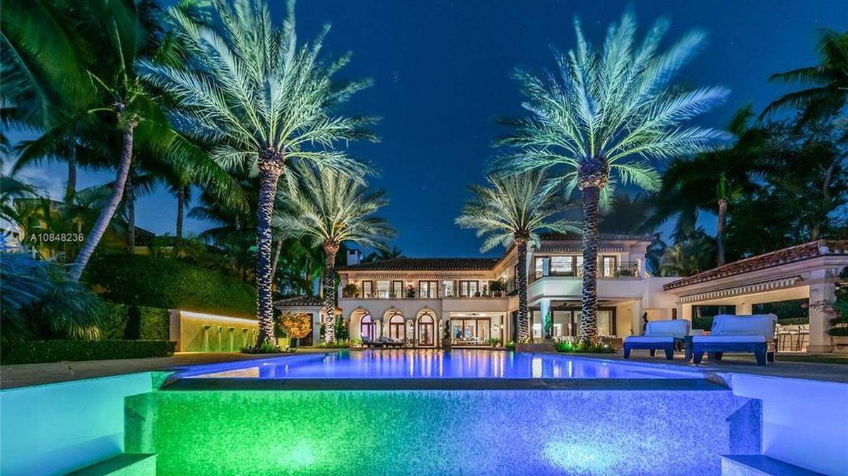 This single-family home at 13 Star Island in Miami Beach, FL sold for $32.5 million, the highest residential sale in Miami-Dade for the week of Aug. 16-Aug. 22, 2020