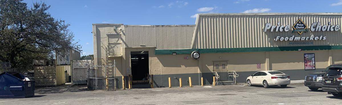 The dumpster remained open, as it was during an inspection. Also open with nothing obstructing any vermin that might want to enter -- the delivery dock.