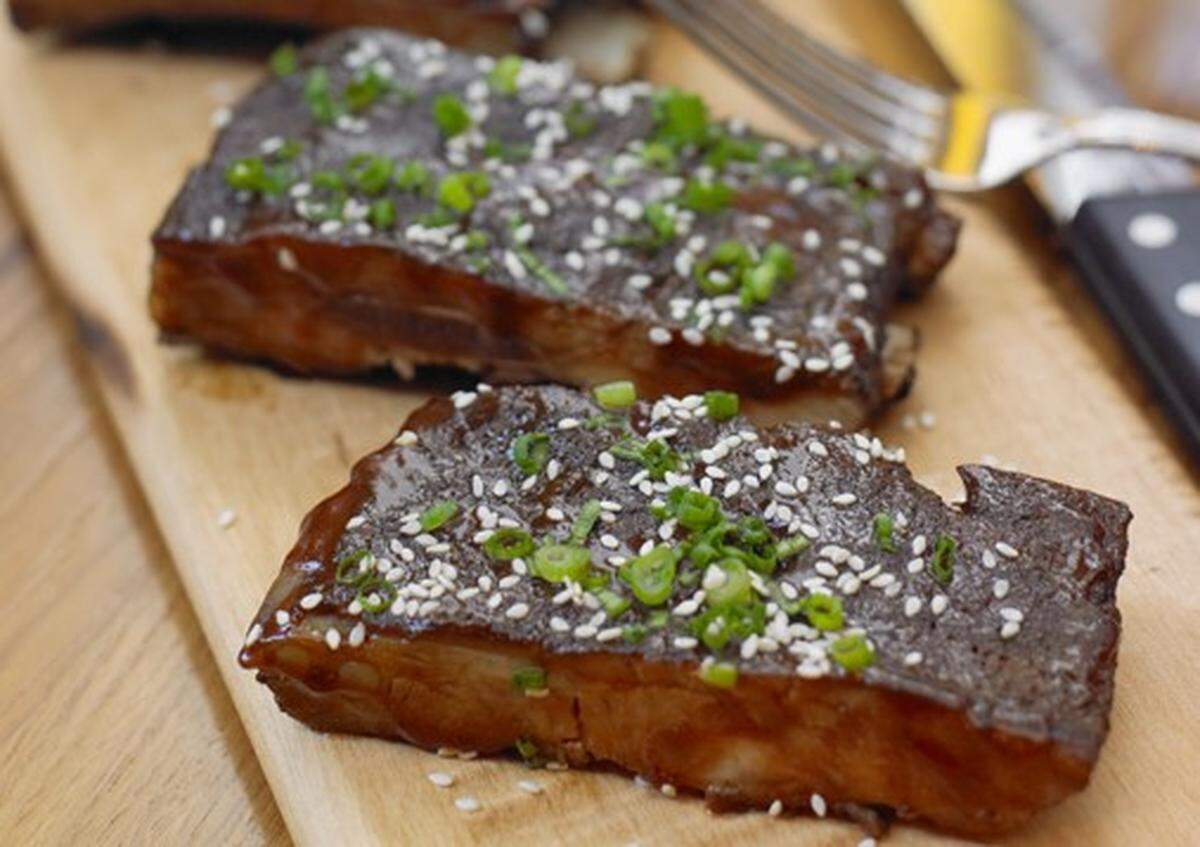 Barbecue ribs at RWSB.