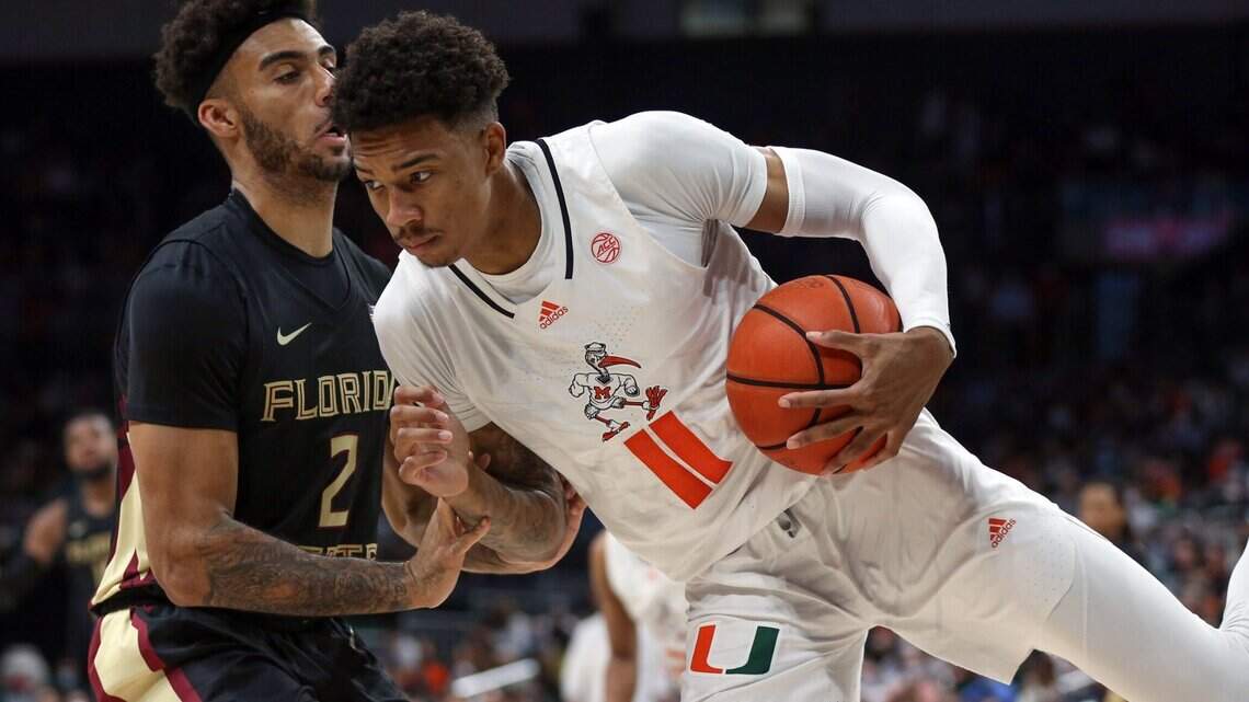 No. 20 Miami Hurricanes determined to end nine-game losing skid to FSU on road Tuesday