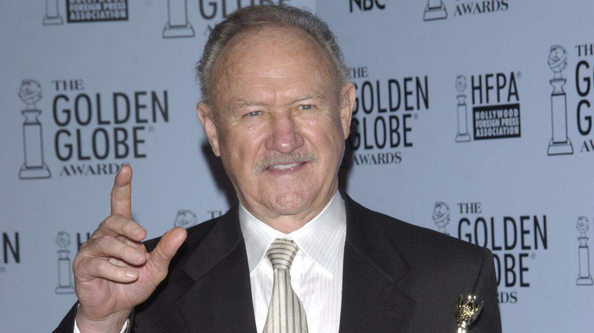 Gene Hackman dead at 95.