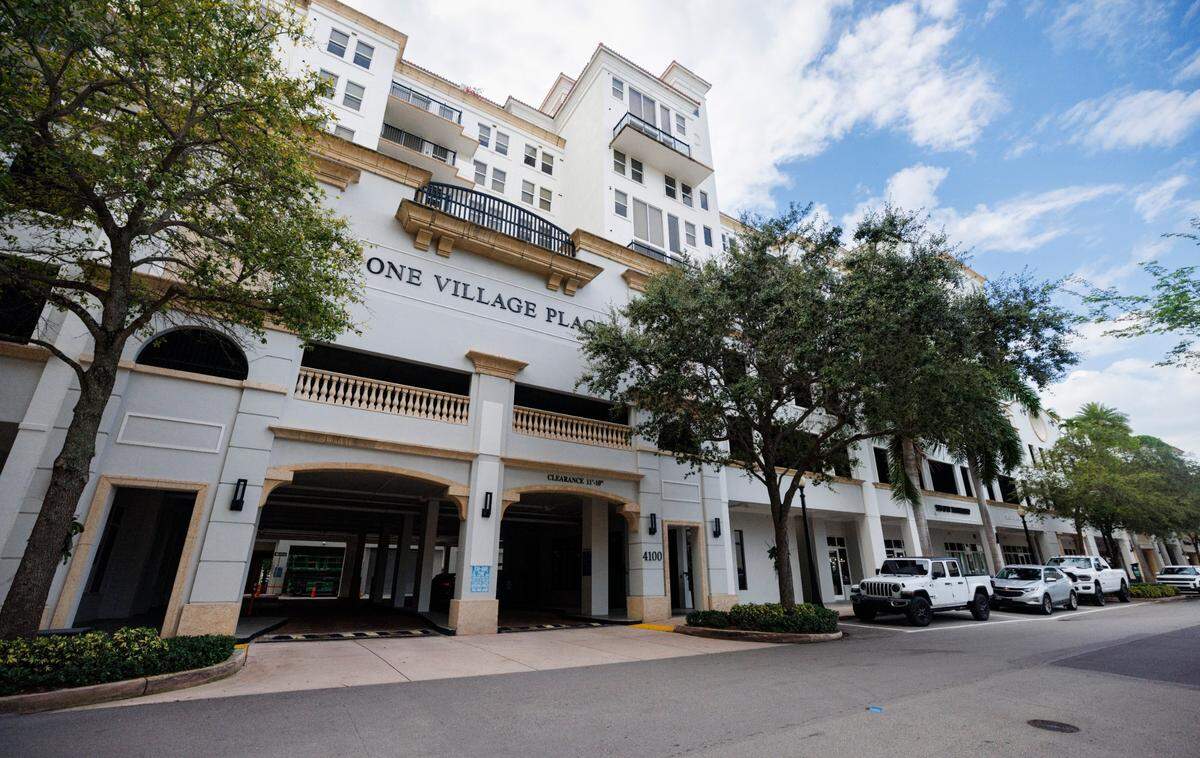 Raúl Gorrín, a Venezuelan TV mogul, owns at least six units in the condo building, One Village Place, at 4100 Salzedo St. near the Shops at Merrick Park in Coral Gables, Fla., Thursday, Oct. 24, 2024.