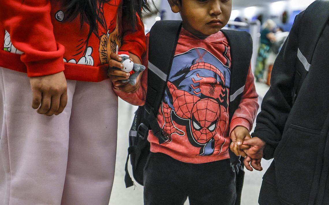 Seven children from six families left Miami International Airport for Guatemala on Thursday, Dec. 4, 2025. 