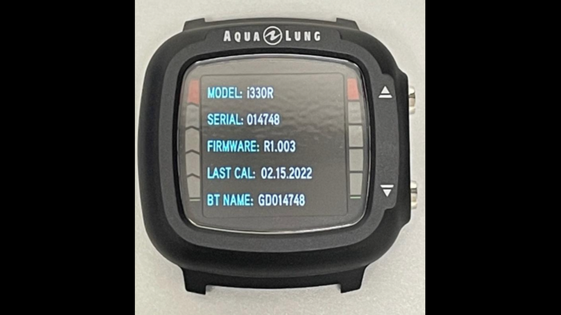 Recall: Scuba diving computers for a malfunction that can make them a drowning hazard