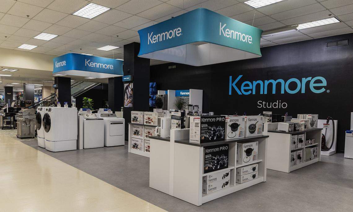 View of a variety of items on display at the Miami Sears store's recently opened Kenmore Studio showroom, on Thursday, July 31, 2025.