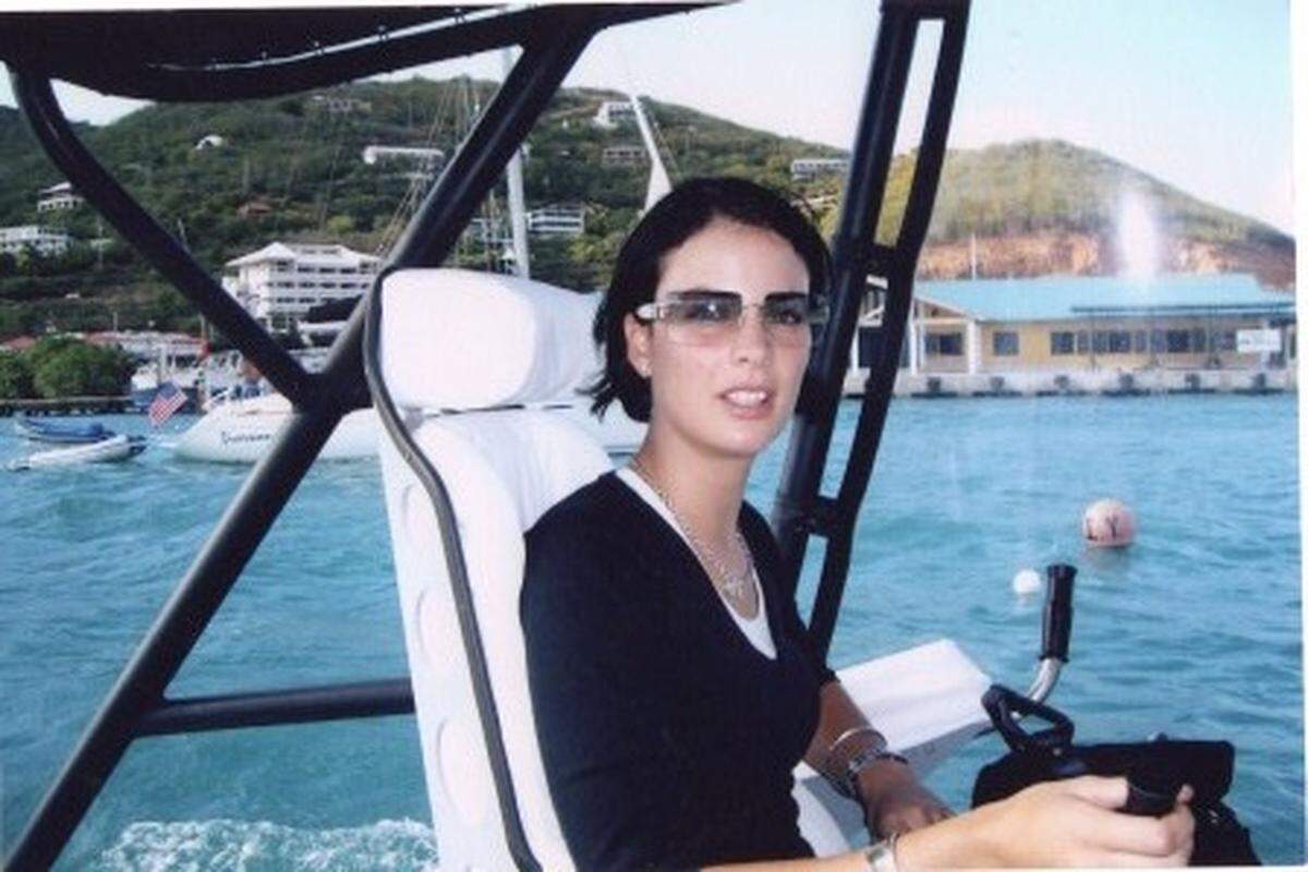 Sarah Ransome, on a vessel en route to Epstein’s private island.