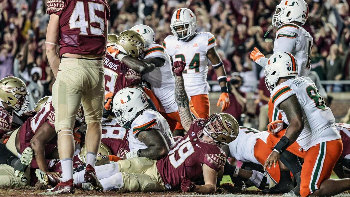 Miami blew it at FSU. Questions about Diaz’s future and late-season history are back  