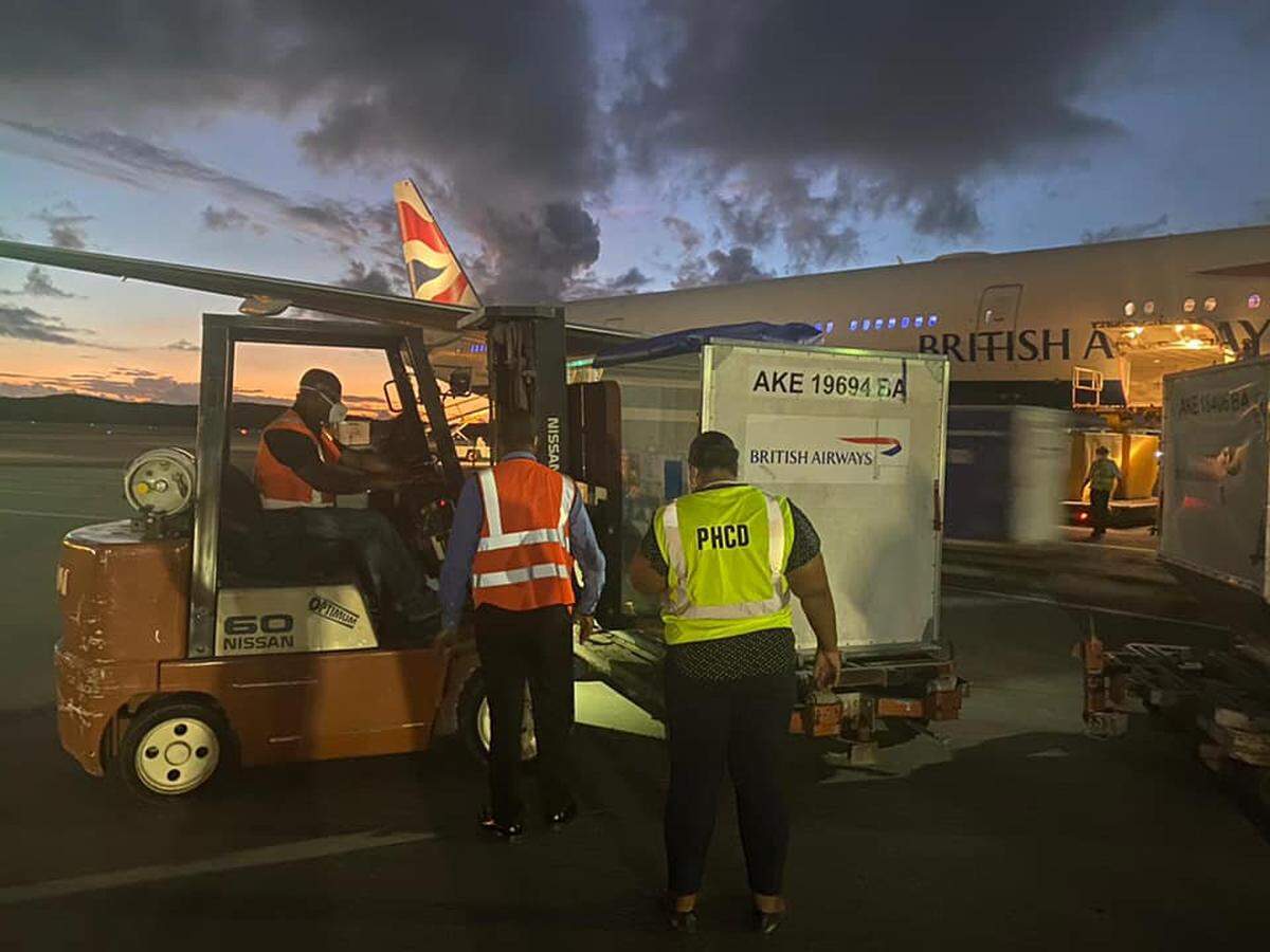 Two days after nearly 10,000 doses of the Pfizer-BioNTech COVID-19 vaccine arrived in the Cayman Islands, a shipment also arrived in the Turks and Caicos Islands. The United Kingdom is sending COVID-19 vaccines to its territories in the Caribbean.