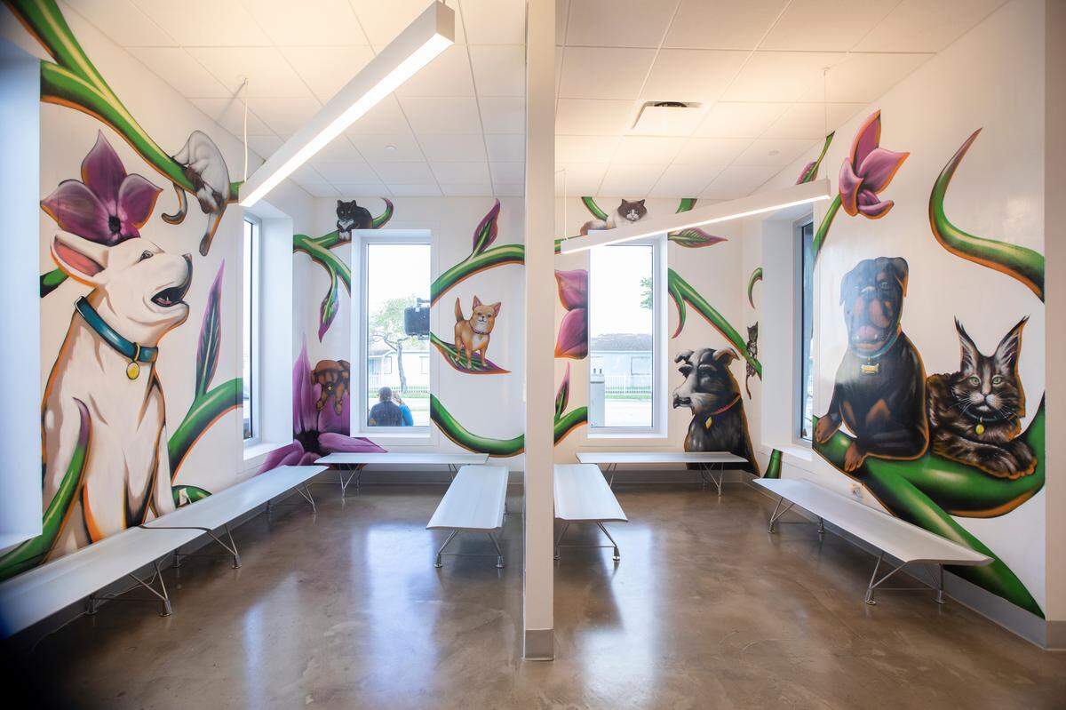 Interior rooms of the new ASPCA Community Veterinary Center during The American Society for the Prevention of Cruelty to Animals opening celebration in Liberty City, on Monday, Oct. 28, 2019.