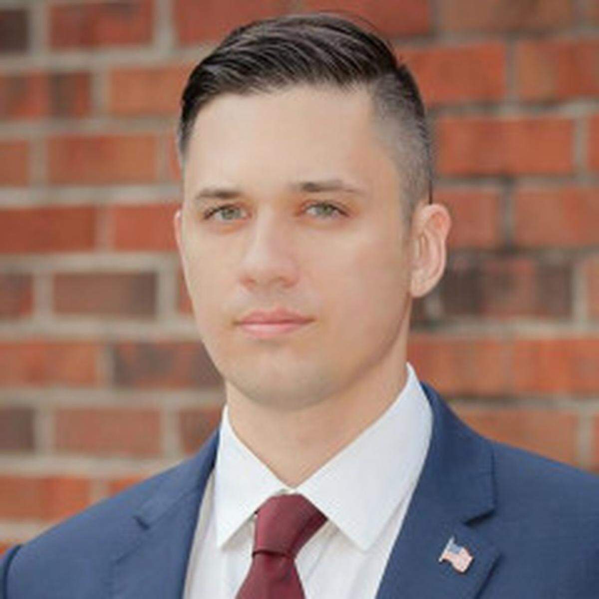 Augustus Sol Invictus (formerly Austin Gillespie) in his Florida Bar picture.