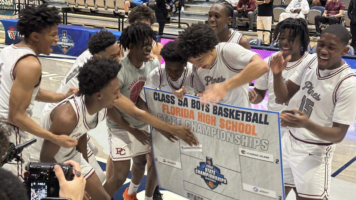 Pines Charter boys energize early on way to state basketball semifinal win