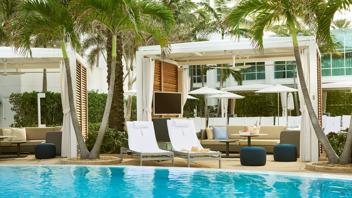 Cabana cool: Poolside views, comped rosé and coveted VIP treatment are just three reasons to enjoy cabana culture