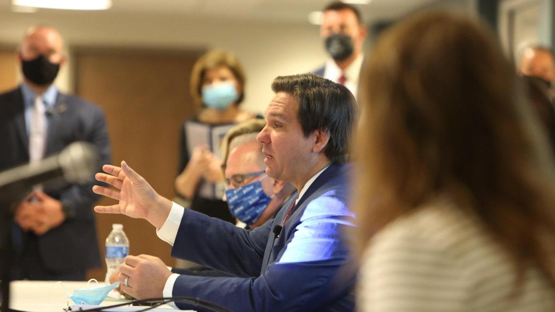 Florida still not reporting how many hospitalized with COVID. DeSantis won’t say why.