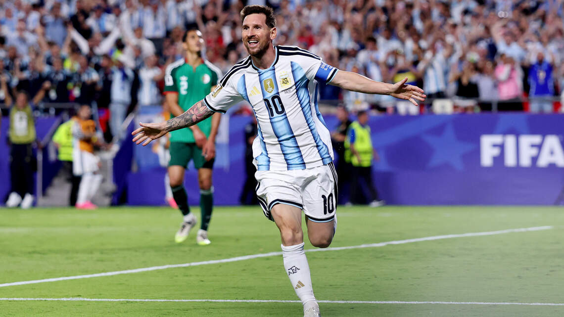 Messi makes history, gets hat trick for Argentina in 3-0 World Cup win vs. Algeria