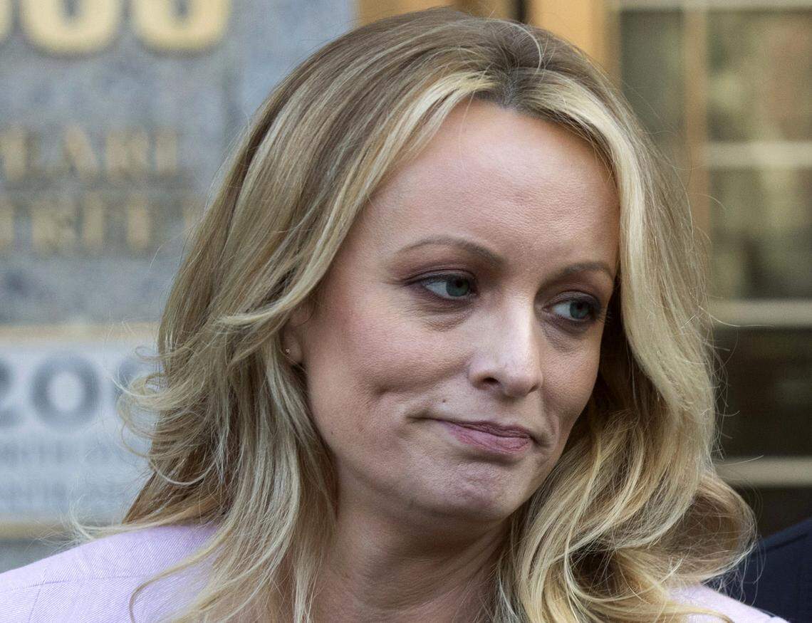 Porn star Stormy Daniels.