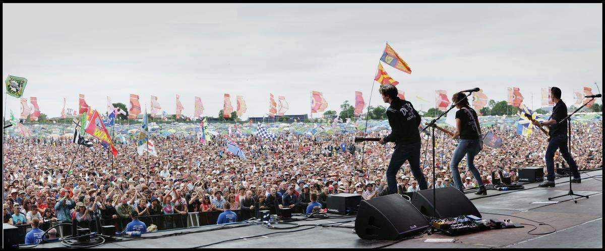 The Pretenders at Glastonberry in 2017.