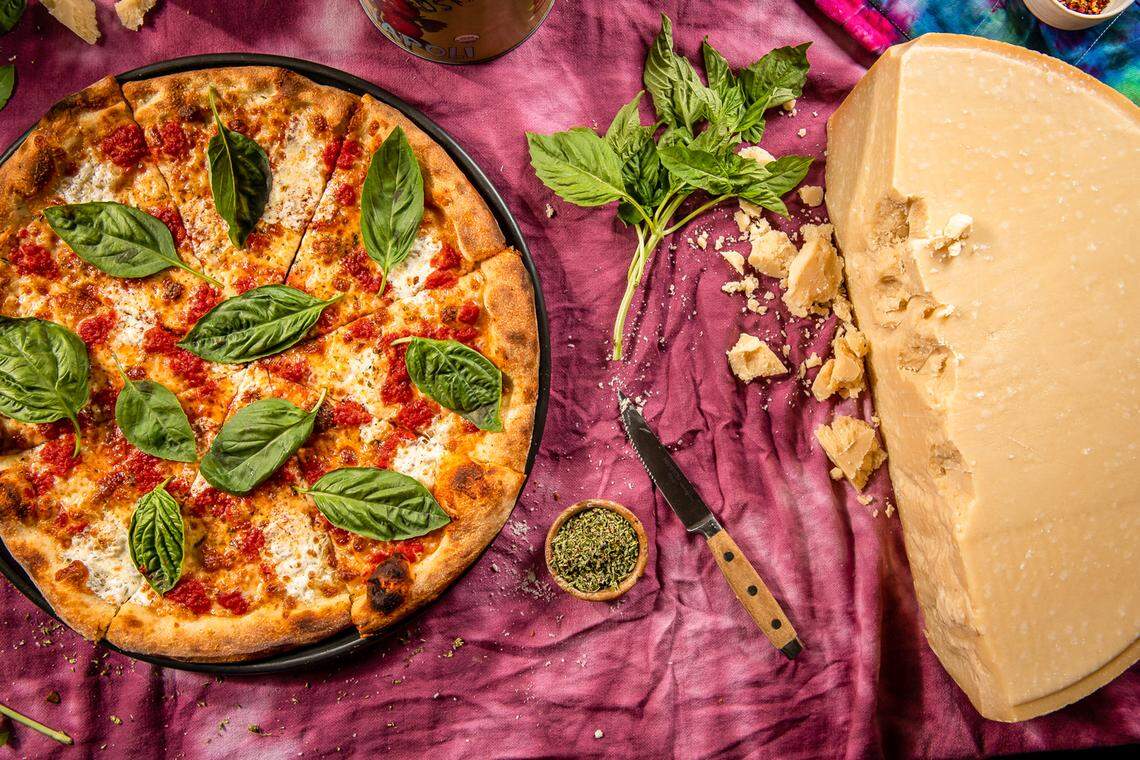 The Brooklyn cheese pizza at the new Eleventh Street Pizza which replaces Fooq’s in downtown Miami